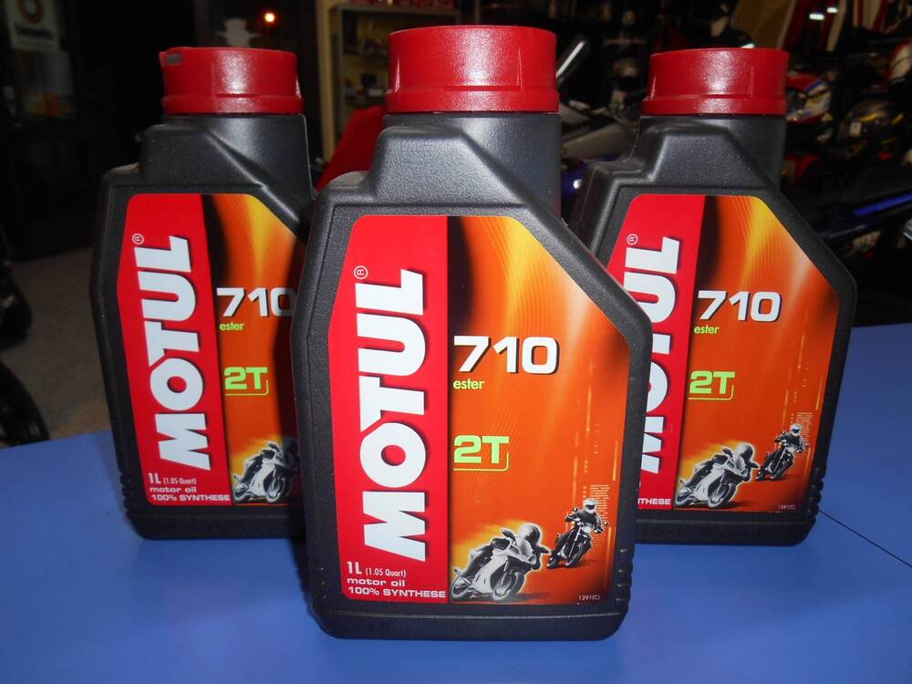 MOTUL OLIO 2 T 100% SINT.
