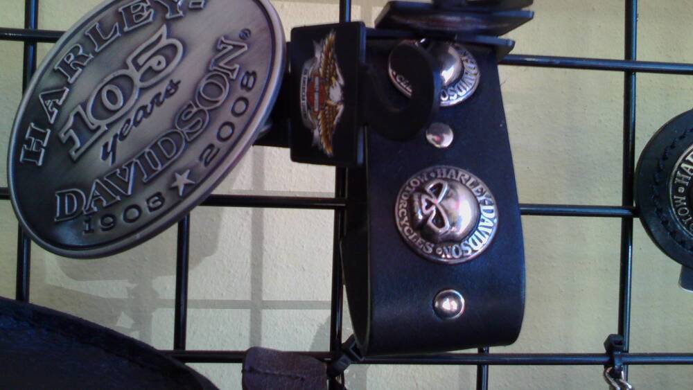 Bracciale pelle originale Harley-Davidson