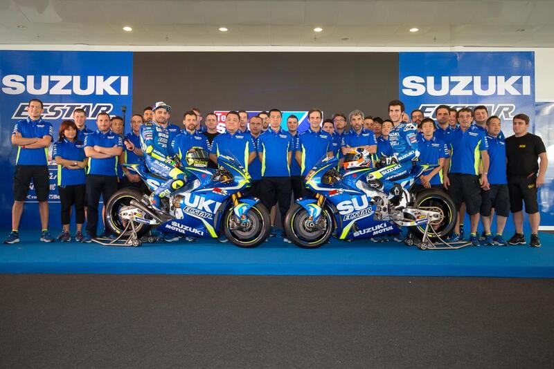 MotoGP. La presentazione del team Suzuki