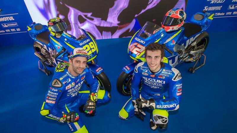 MotoGP. La presentazione del team Suzuki