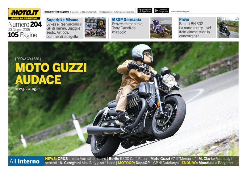 Magazine n&deg;204, scarica e leggi il meglio di Moto.it 