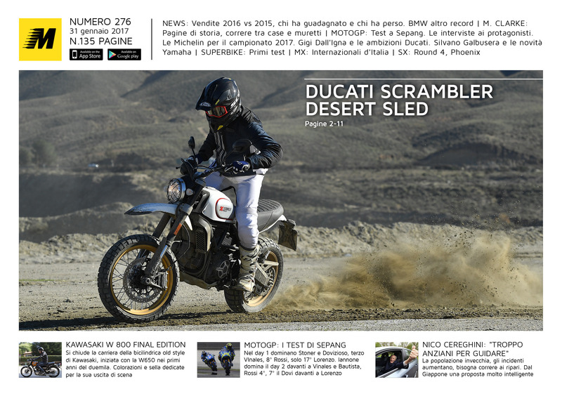 Magazine n&deg;276, scarica e leggi il meglio di Moto.it 