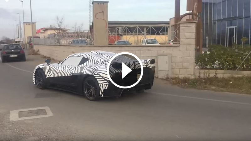 Mazzanti Evantra: spiato un muletto! [Video]