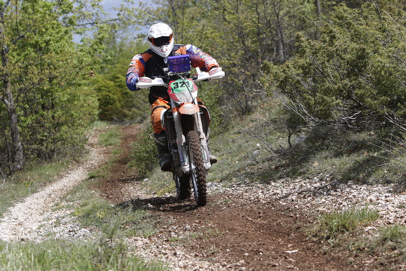 Il Presidente FMI &egrave; un valente pilota di enduro: eccolo impegnato nella prova di Aielli (AQ) del Campionato Italiano Motorally del 2016 