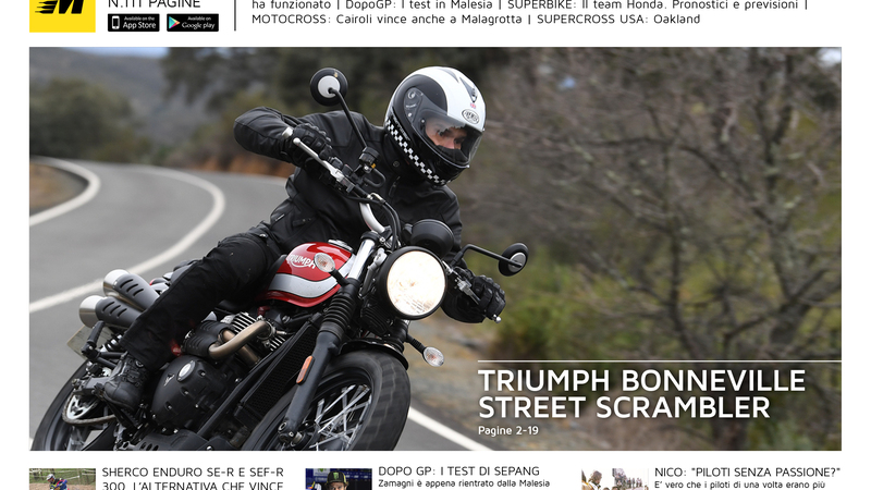 Magazine n&deg;277, scarica e leggi il meglio di Moto.it 