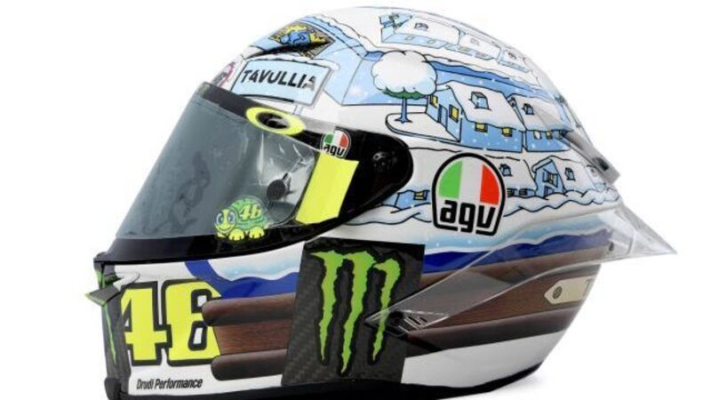 AGV Pista GP R VR46 Winter Test