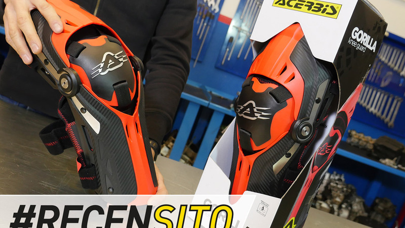 Acerbis Gorilla. Recensione ginocchiera off-road