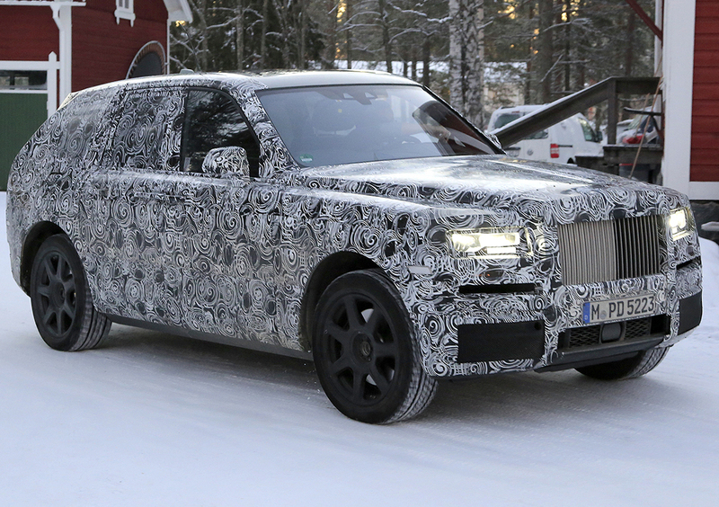 Rolls-Royce Cullinan: proseguono i test per il mega-SUV inglese