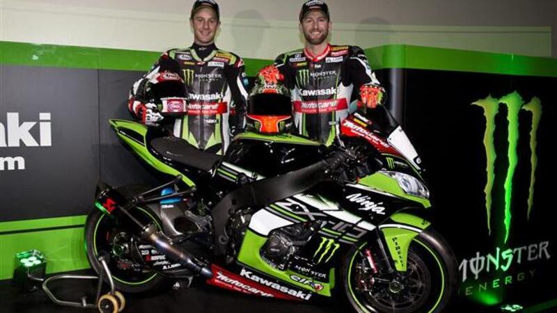 SBK. Presentato a Barcellona il Kawasaki Racing Team