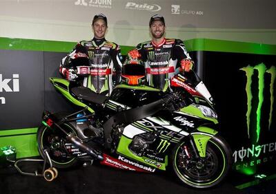 SBK. Presentato a Barcellona il Kawasaki Racing Team