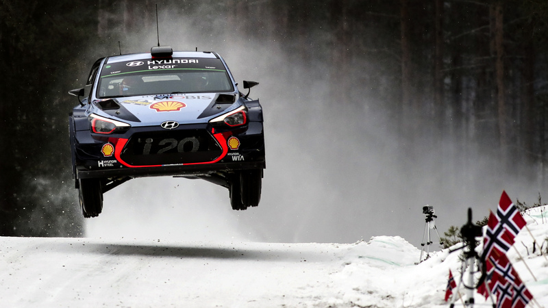 WRC17 Svezia. Sussurratelo: Thierry Neuville (Hyundai) al top