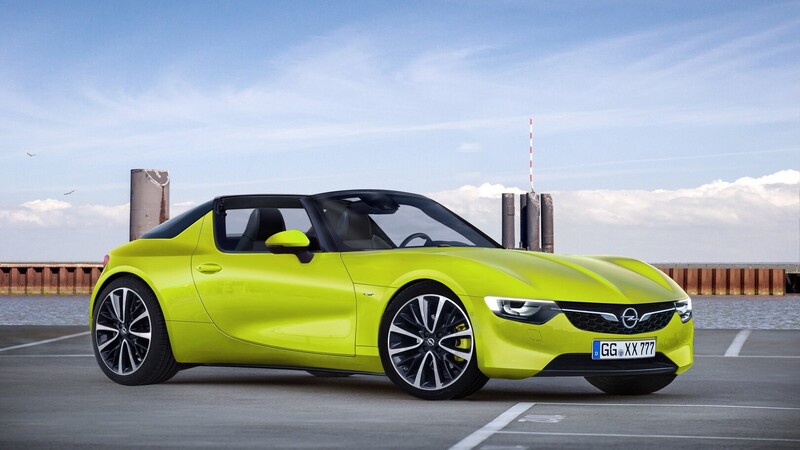 Opel GT Targa: sogno possibile? [rendering]