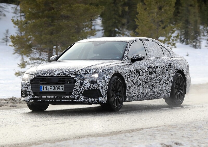 New Audi A6 2018: spy shots