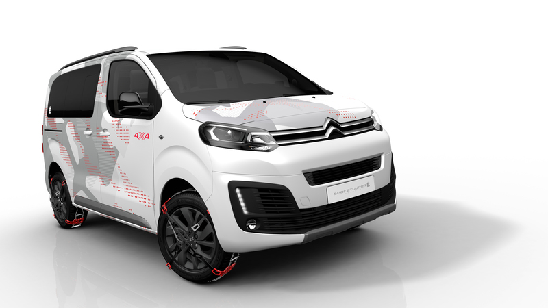 Citroen SpaceTourer 4x4 &Euml; Concept, debutto al Salone di Ginevra 2017