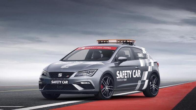 Seat Leon Cupra safety car del Mondiale SBK 2017