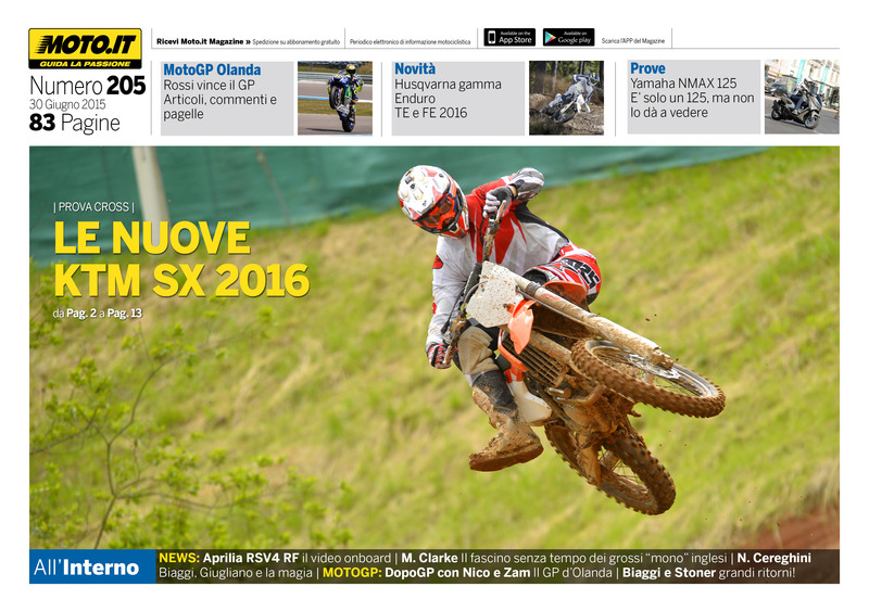 Magazine n&deg;205, scarica e leggi il meglio di Moto.it 