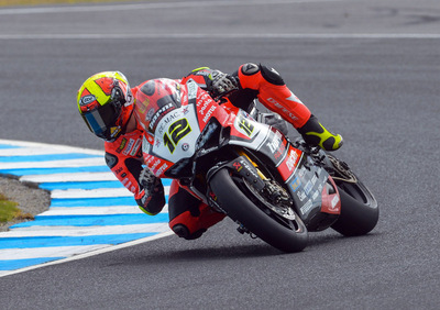 SBK Test. Forés chiude in testa la prima giornata a Phillip Island