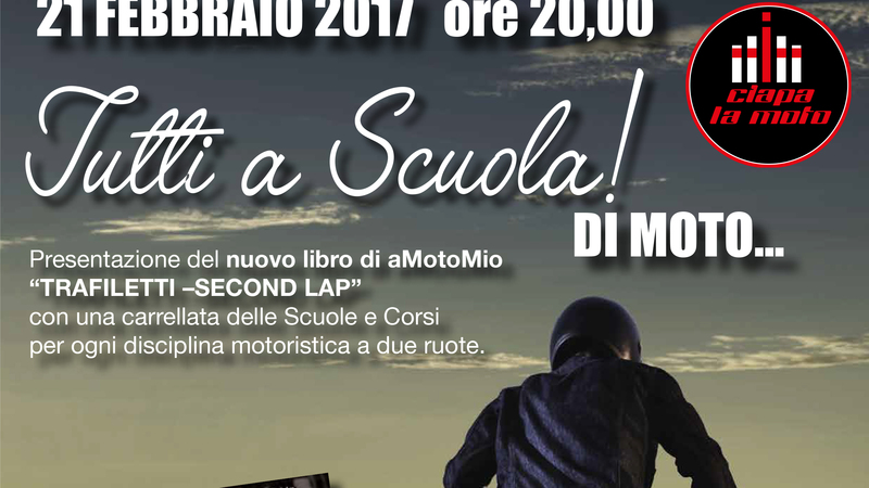 Da Ciapa la Moto la presentazione del libro &ldquo;Trafiletti &ndash;Second Lap&rdquo;