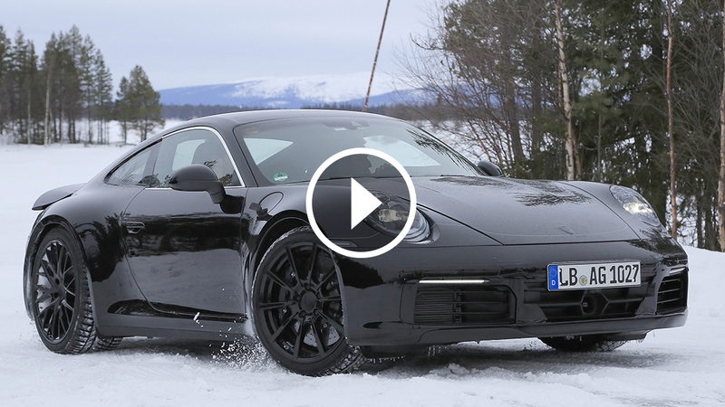 Nuova Porsche 911 (992): il primo video