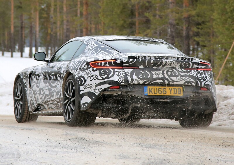 New Aston Martin DB11 S: spy shots