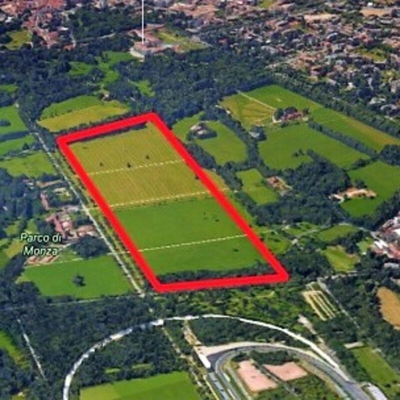 l'area dell'evento 2017 molto prossima al circuito monzese