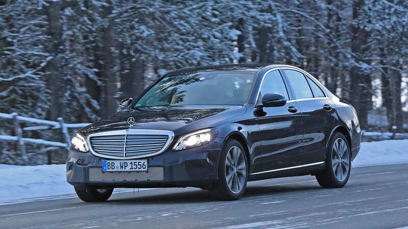 Mercedes-Benz C-Class spy shots