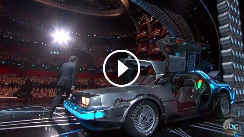 Oscar 2017, tra i protagonisti anche la DeLorean DMC-12 [Video]