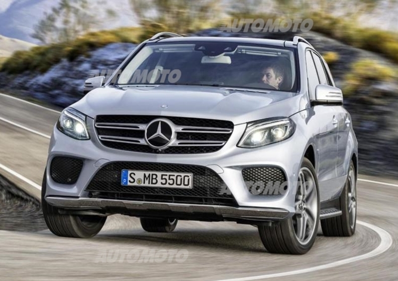 Mercedes GLE: con il restyling la ML cambia nome e diventa anche plug-in