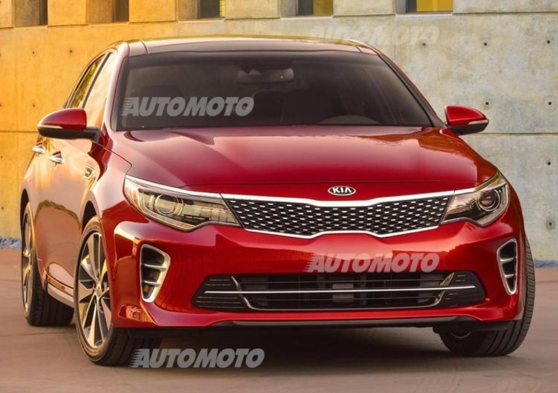 Nuova Kia Optima: la prima immagine ufficiale