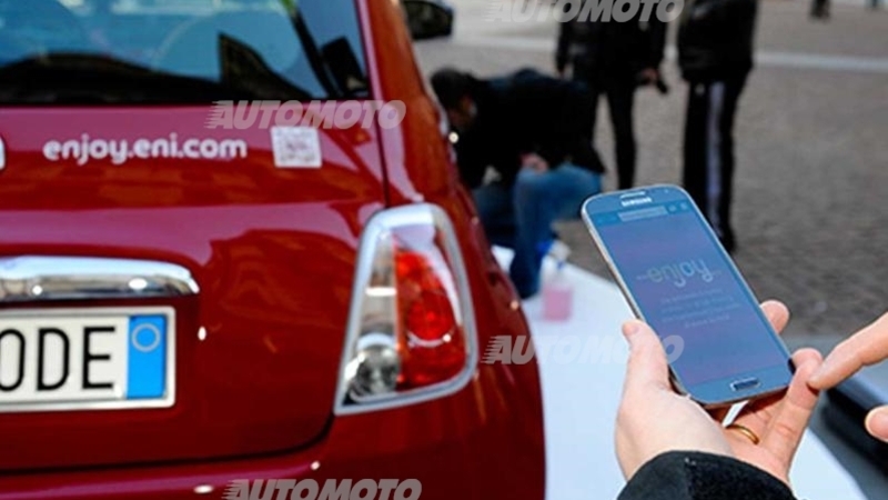 Car sharing: a Torino arrivano le Fiat 500 di Enjoy