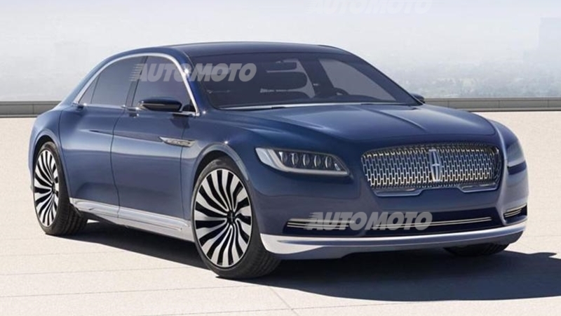 Lincoln Continental concept: l&#039;auto di lusso americana ritorna alle origini