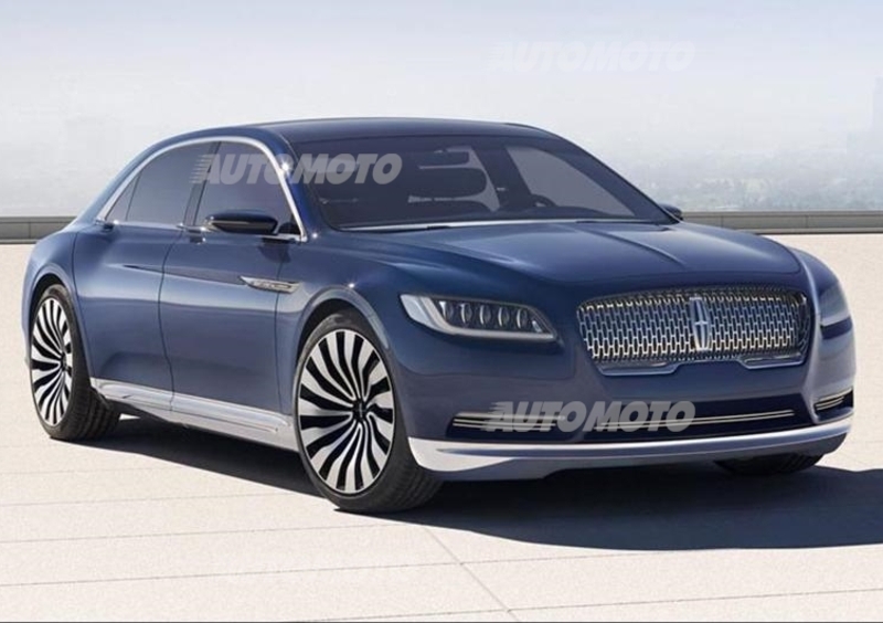 Lincoln Continental concept: l&#039;auto di lusso americana ritorna alle origini