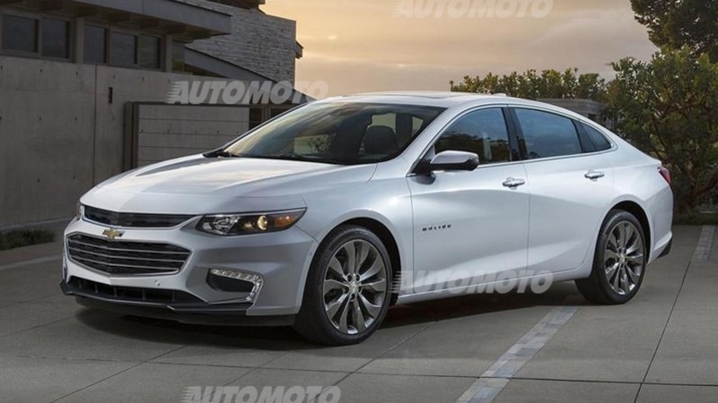 Nuova Chevrolet Malibu: sotto al vestito nasconde la futura Opel Insignia