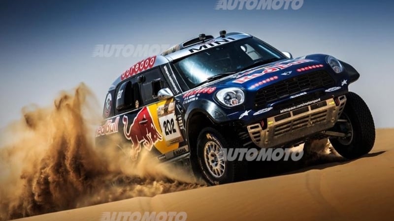 Mondiale Cross Country, Abu Dhabi. E infatti: Coma (KTM) e Al Attiyah (Mini)