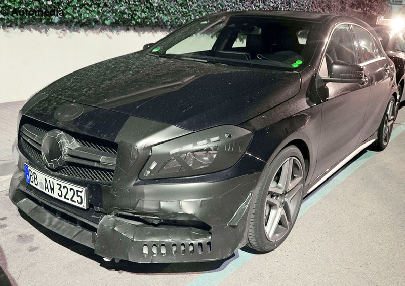 Mercedes Classe A 45 AMG: ecco come si prepara al restyling