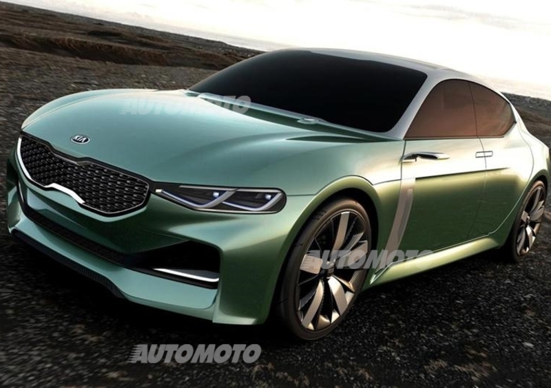  Kia Novo Concept, muscle car alla coreana