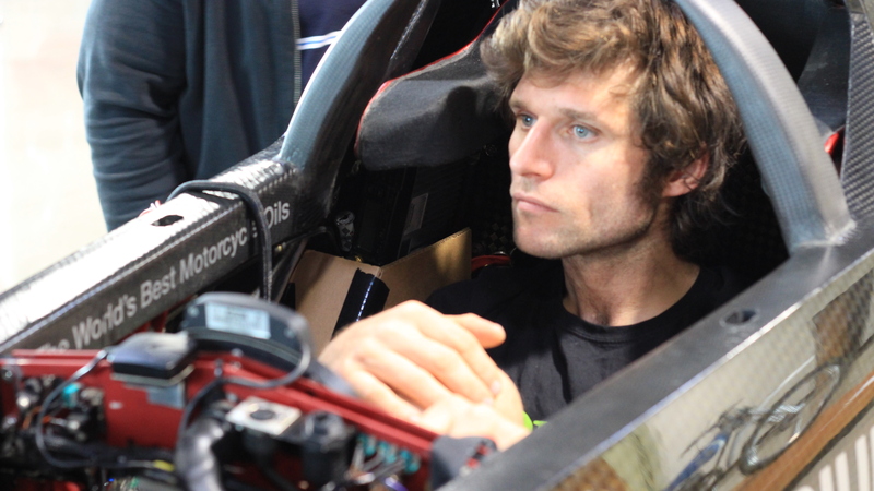 Guy Martin con Triumph a Bonneville alla caccia del record mondiale