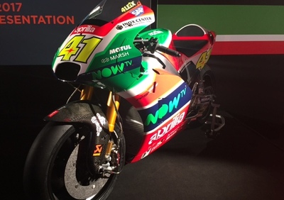 MotoGP 2017. Presentato il team Aprilia