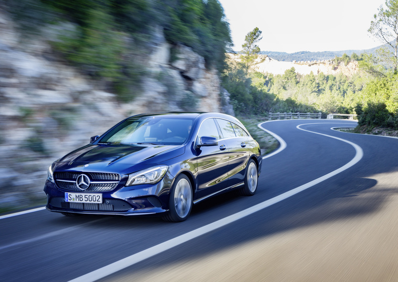 Mercedes CLA Shooting Brake, un&#039;auto alla Settimana della Moda