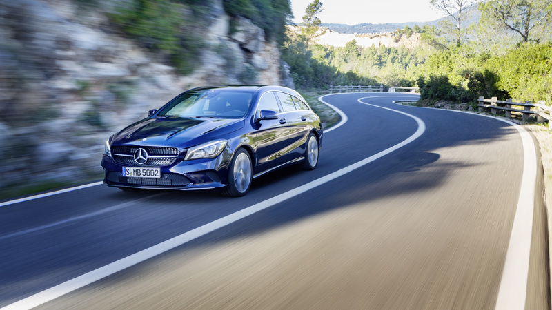 Mercedes CLA Shooting Brake, un&#039;auto alla Settimana della Moda