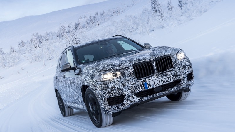 BMW nuova X3: video sulla neve