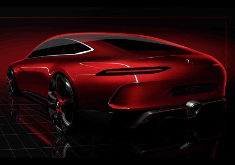 Mercedes-AMG GT Concept, la prima immagine