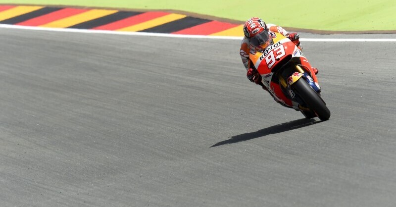 MotoGP Sachsenring 2015. Marquez veloce come l&#039;anno scorso