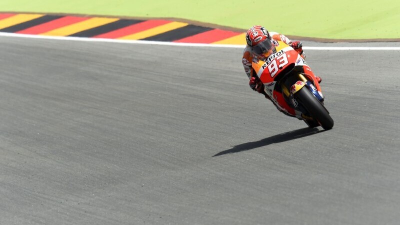 MotoGP Sachsenring 2015. Marquez veloce come l'anno scorso