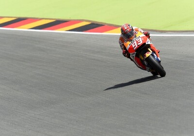 MotoGP Sachsenring 2015. Marquez veloce come l'anno scorso