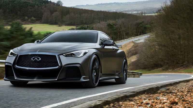 Infiniti Project Black S, ispirazione F1 al Salone di Ginevra 2017