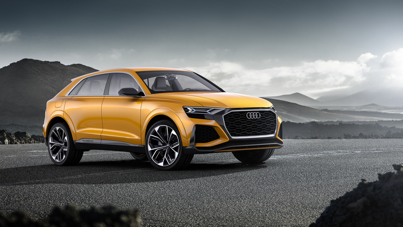 Audi Q8 sport concept, esordio al Salone di Ginevra 2017