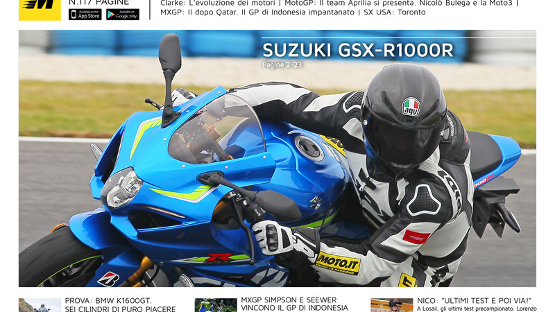 Magazine n&deg;281, scarica e leggi il meglio di Moto.it 