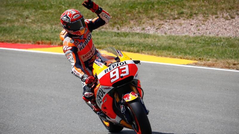 MotoGP, Sachsenring 2015. Marquez vince il GP di Germania