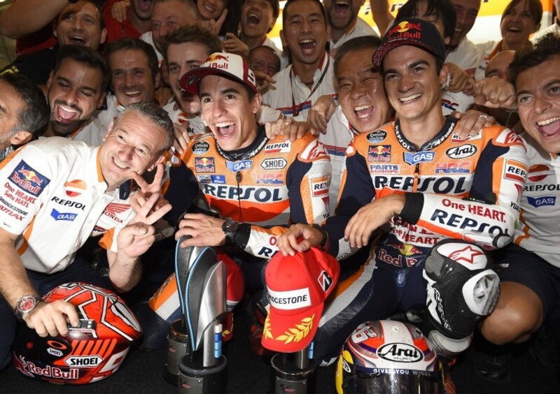 MotoGP Sachsenring 2015. Marquez: &quot;Finalmente ce l&#039;abbiamo fatta&quot;